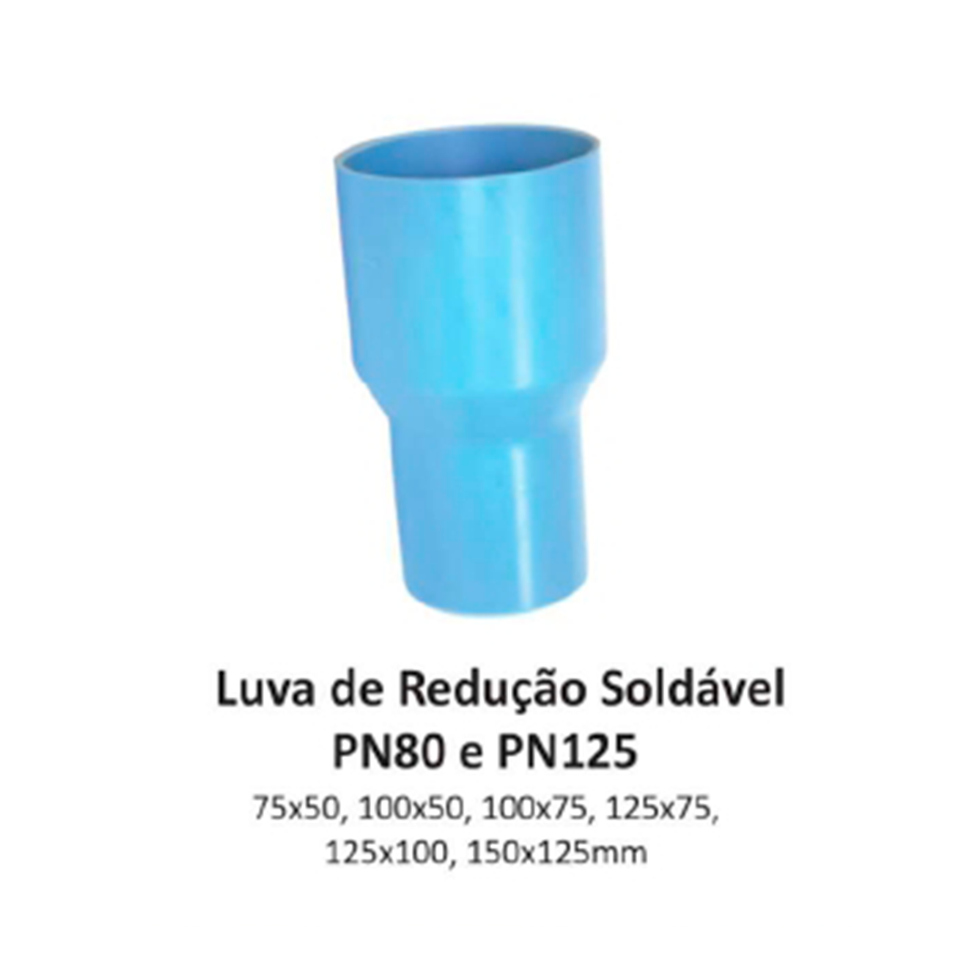 Luva de Redução Soldável