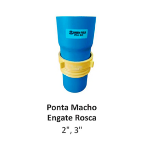 Ponta Macho Engate Rosca
